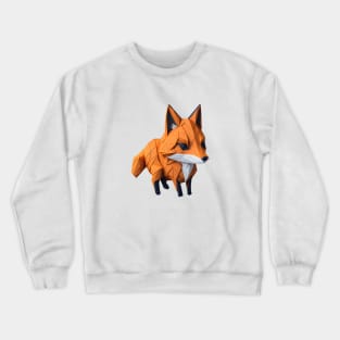 Tangram Fox Crewneck Sweatshirt